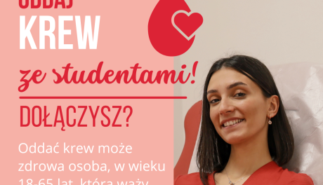 Studencka akcja krwiodawstwa w Ciechanowie. Jak oddać krew i dlaczego to takie ważne?