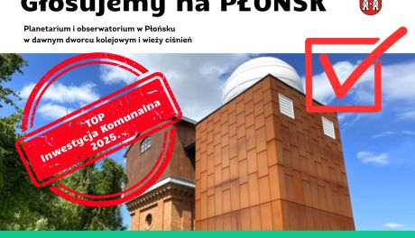 Planetarium w Płońsku walczy o tytuł Top Inwestycji Komunalnej 2025