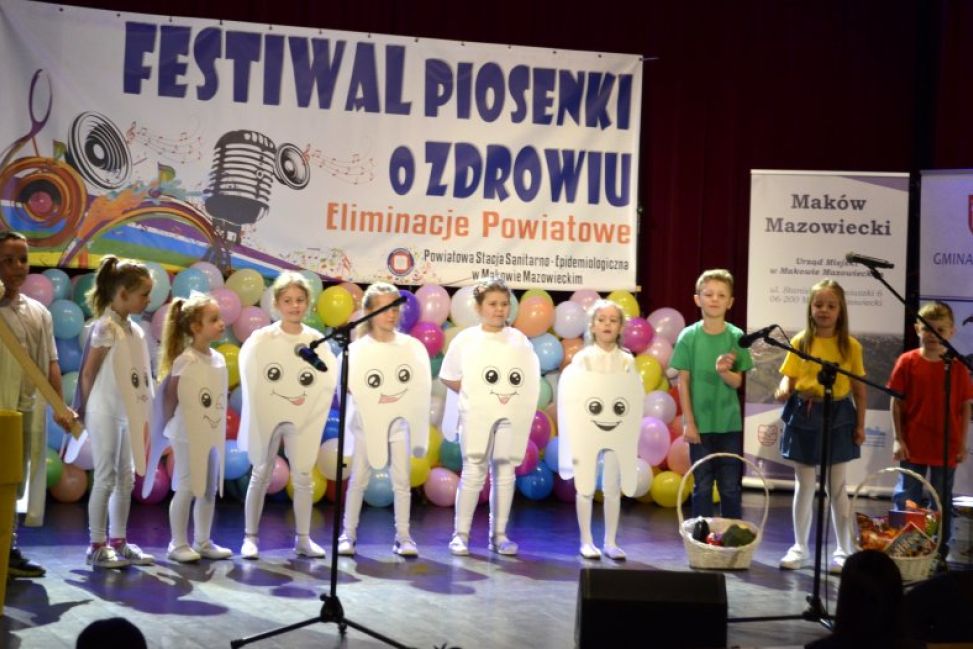 Wielki finał powiatowego festiwalu Piosenki o Zdrowiu w Makowie Mazowieckim