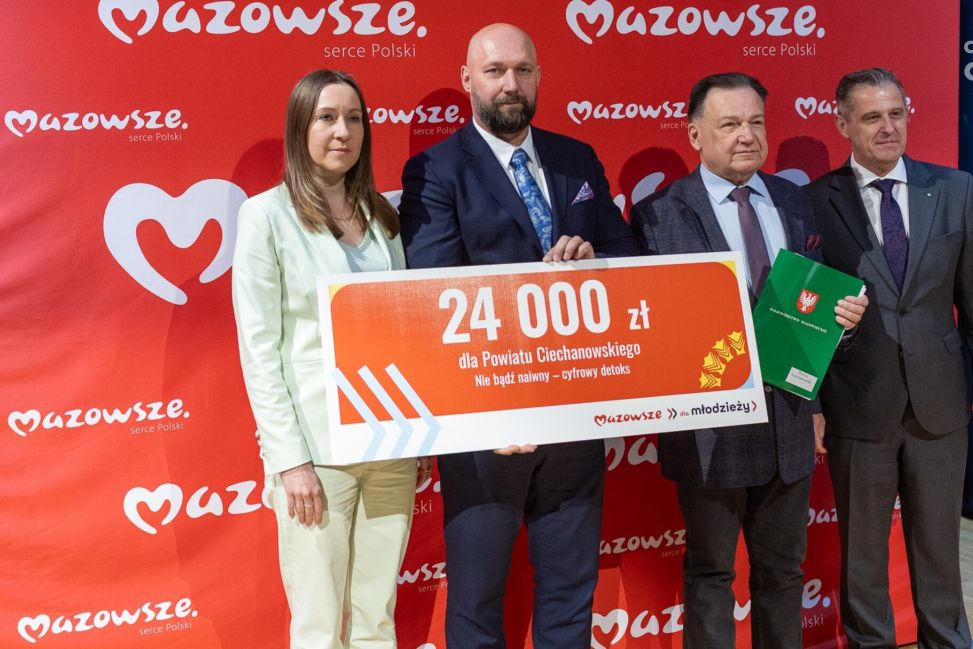 Ogromne wsparcie z Mazowsza - 17 milionów złotych na inwestycje w regionie ciechanowskim i powiecie przasnyskim