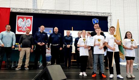 Młodzi mistrzowie bezpieczeństwa wyłonieni. Wielkie emocje na rejonowym finale turnieju BRD w Przasnyszu