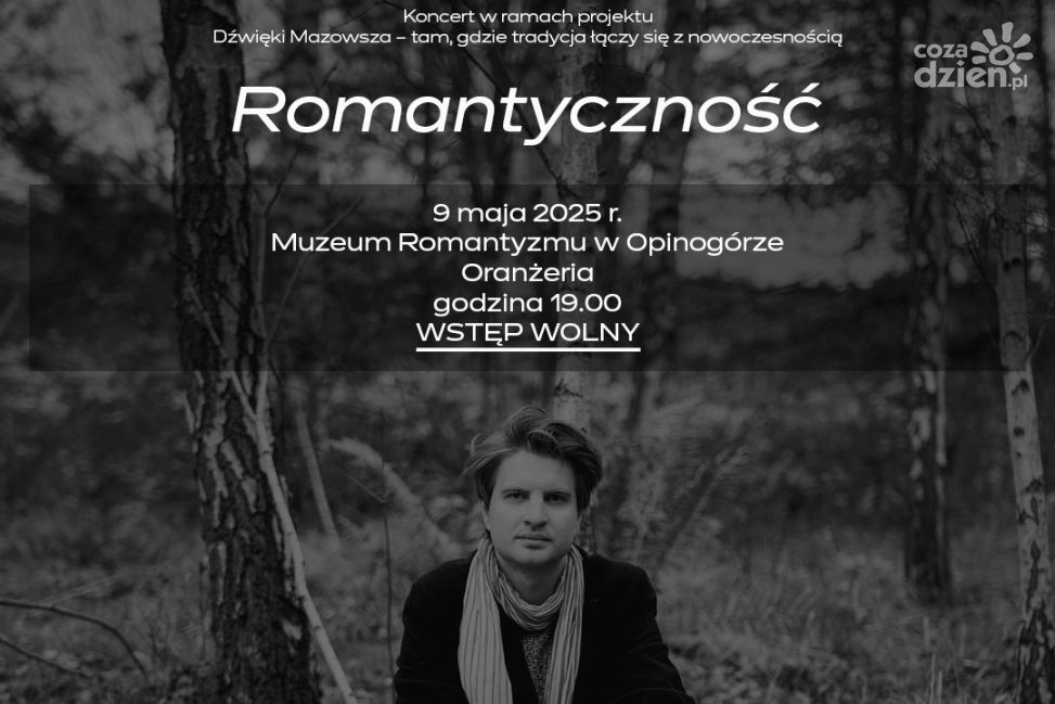 Romantyczny koncert w Opinogórze. Fortepian, światło i emocje w Muzeum Romantyzmu