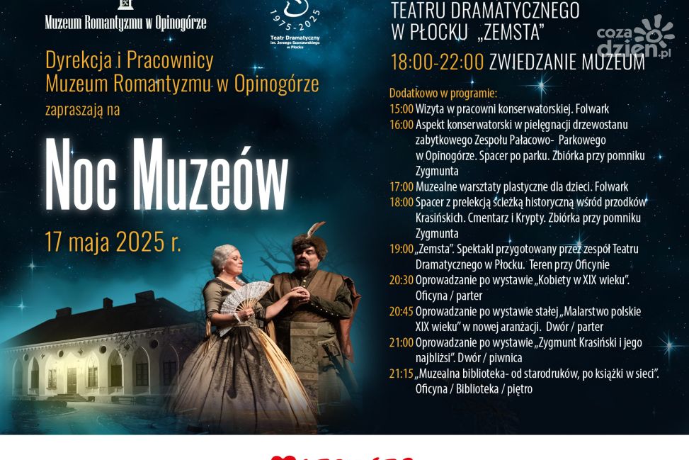 „Zemsta” Fredry i inne atrakcje w Muzeum Romantyzmu