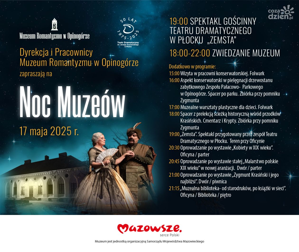 Noc Muzeów z „Zemstą”