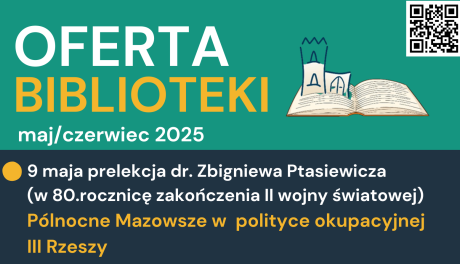 Opinogóra Górna: już dziś prelekcja o historii Mazowsza, wkrótce spotkanie z mistrzem kryminału Piotrem Kościelnym
