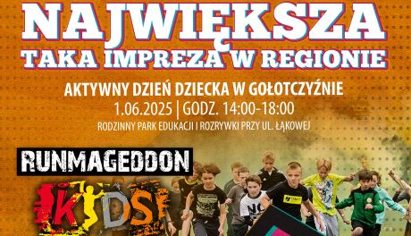 Aktywny Dzień Dziecka w Gołotczyźnie! Runmageddon Kids i Bitwa Kolorów czekają – także na dzieci z Ciechanowa