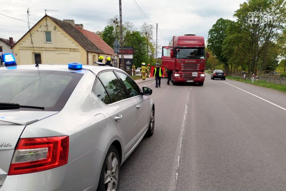 Tragiczny wypadek w Żurominku. Pieszy zginął pod kołami ciężarówki
