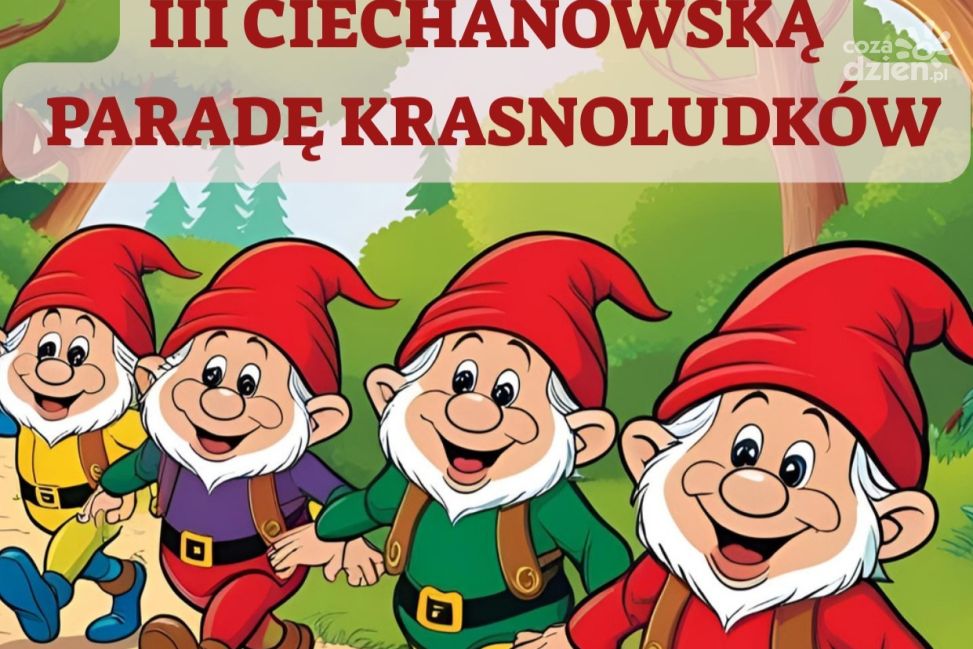 Parada Krasnoludków w Ciechanowie już 22 maja. Będą utrudnienia w ruchu