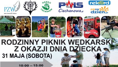 Wędkarski Dzień Dziecka w Ciechanowie - piknik pełen atrakcji już 31 maja