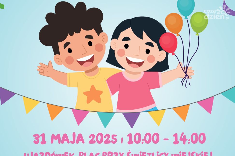 Dzień Dziecka pełen atrakcji w gminie Ciechanów! Ujazdówek zaprasza na konkurs talentów, dmuchańce i wiele więcej