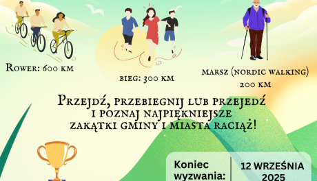 Rowerem, biegiem, marszem – Raciąż zaprasza do sportowej przygody