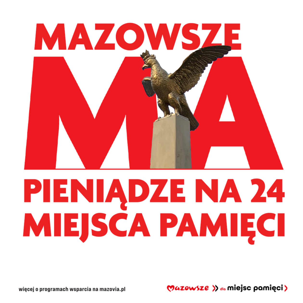Milion złotych na pomniki