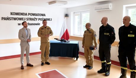Nowy sprzęt dla strażaków z Ciechanowa