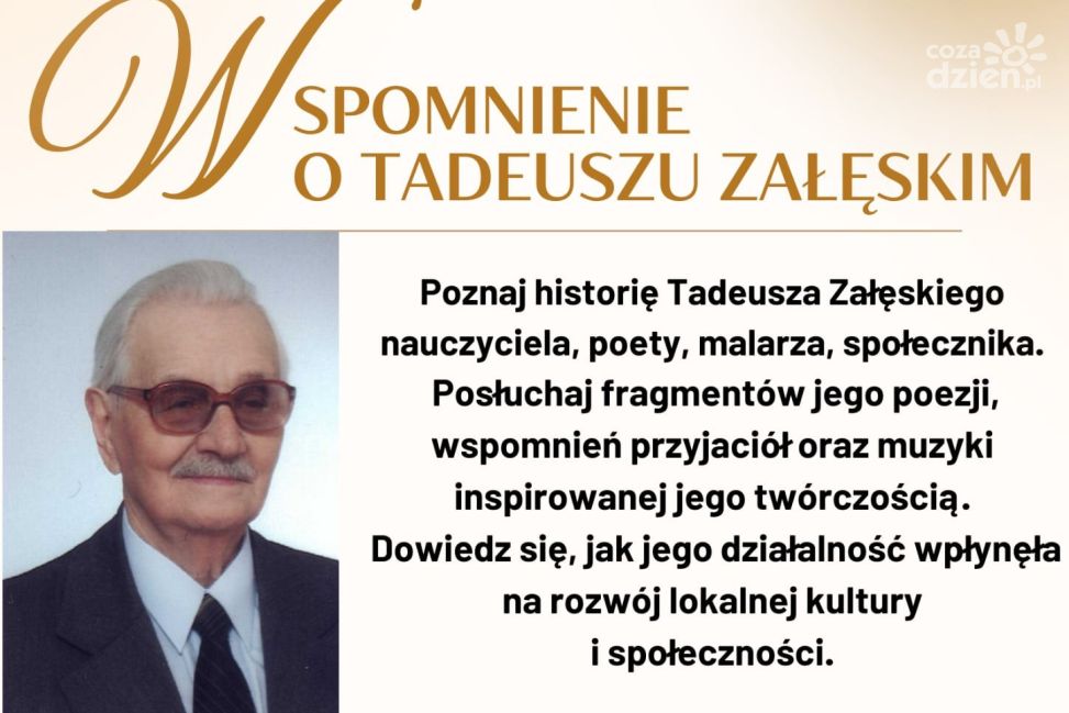Uczył, jak być dobrym człowiekiem." Krasne wspomina poetę i nauczyciela