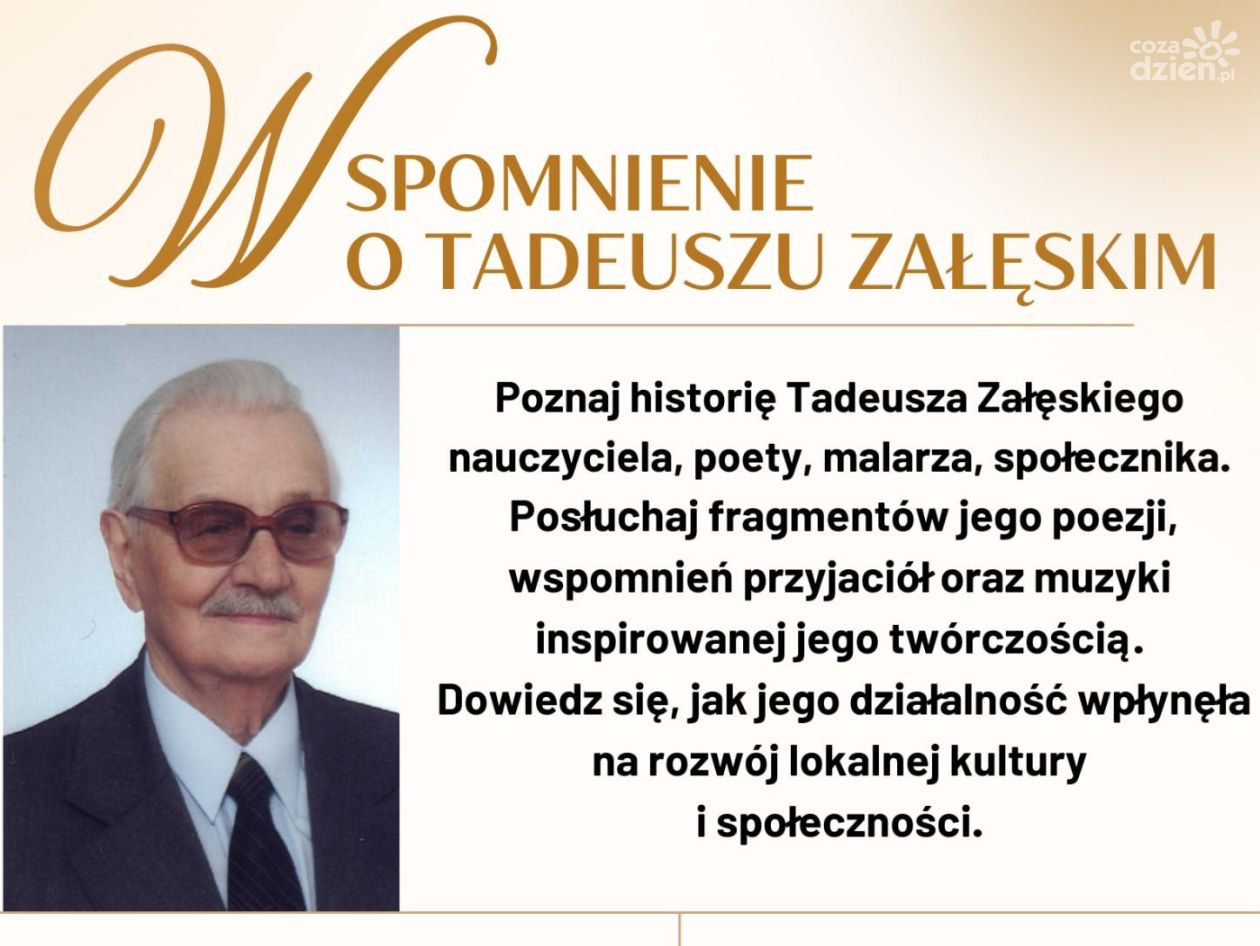 Wspomnienie poety i społecznika