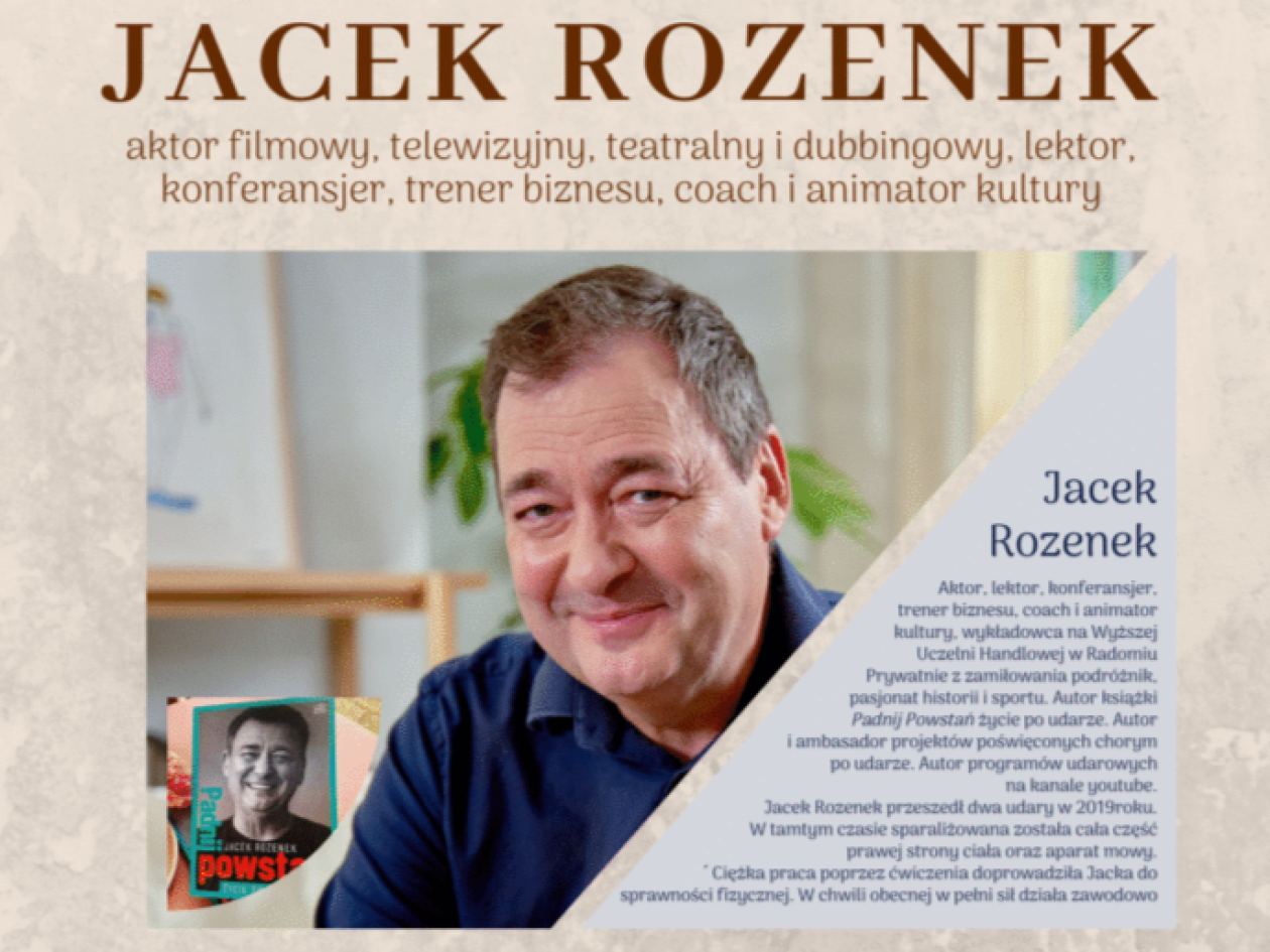 Jacek Rozenek już wkrótce w Ciechanowie!