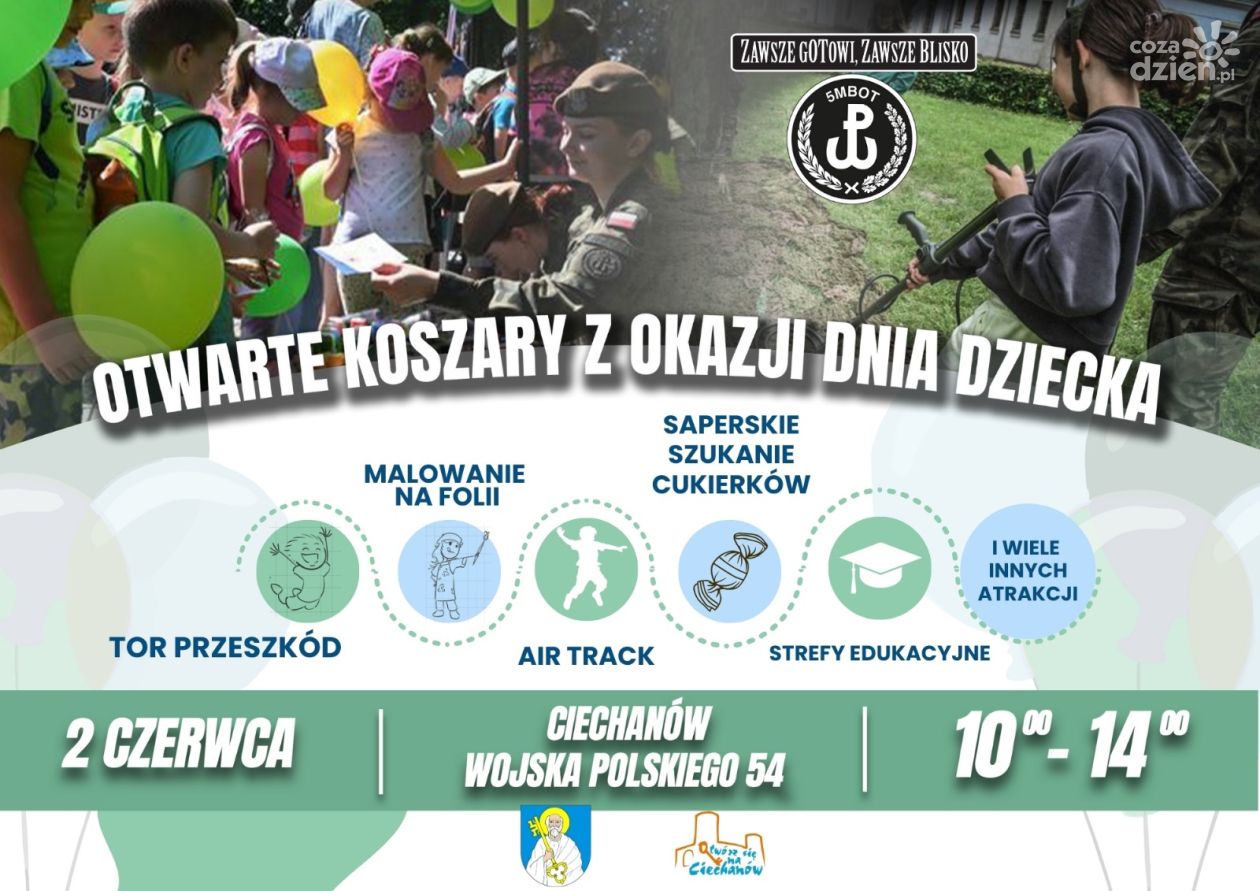 Cukierki od sapera? Tylko w Ciechanowie 2 czerwca