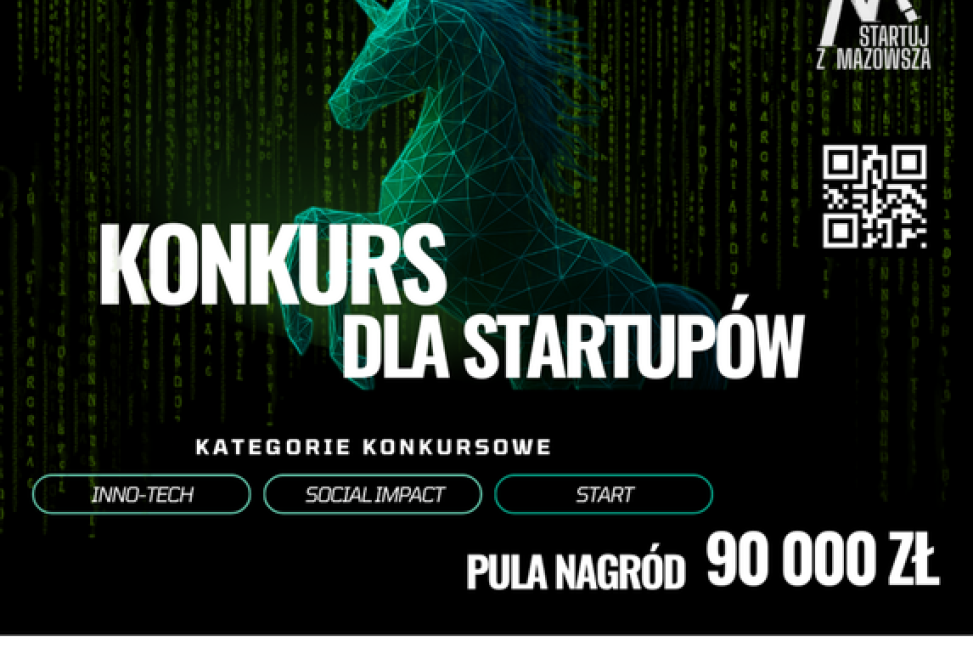 Mazowsze stawia na innowacje: Konkurs "Startuj z Mazowsza" z pulą nagród 90 tys. zł