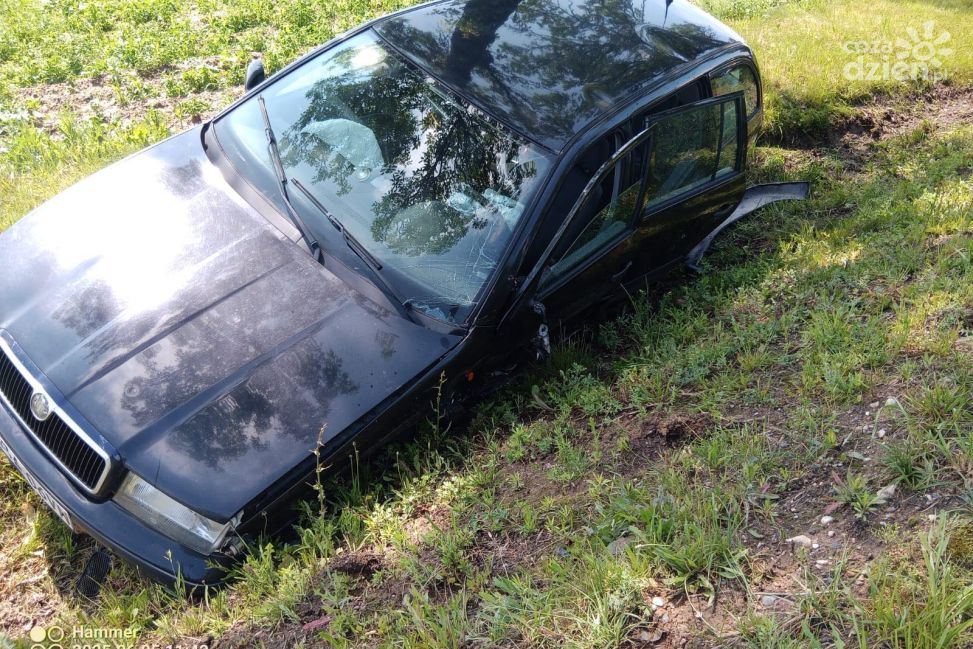 Wypadek na trasie Ciechanów–Przasnysz. Jedna osoba trafiła do szpitala