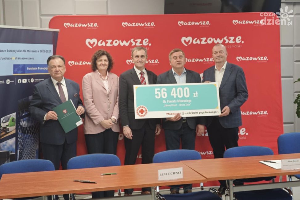 Powiat Mławski wspiera zdrowie psychiczne dzieci i młodzieży