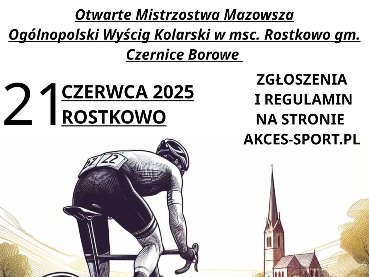 Kolarze będą rywalizować w Rostkowie