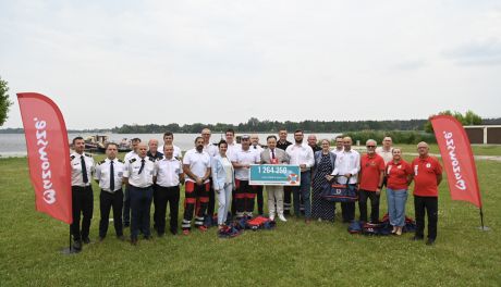 Mazowieckie WOPR: ponad milion na ratownictwo, Ciechanów wsparty