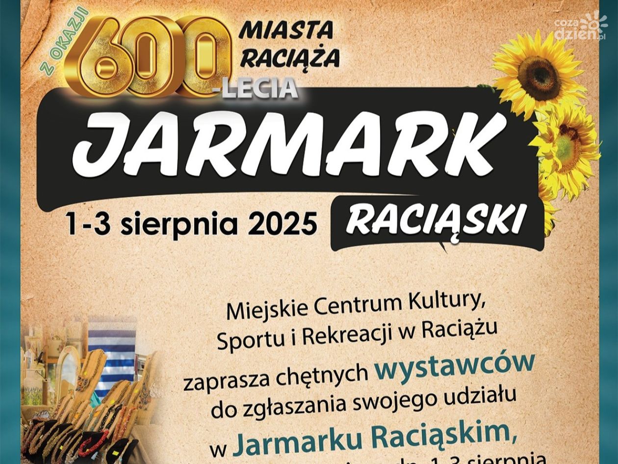Jarmark Raciąski szuka wystawców! 