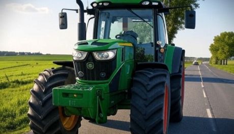 Rekordzista na ursusie. 41-latek prowadził traktor, mając 3,5 promila
