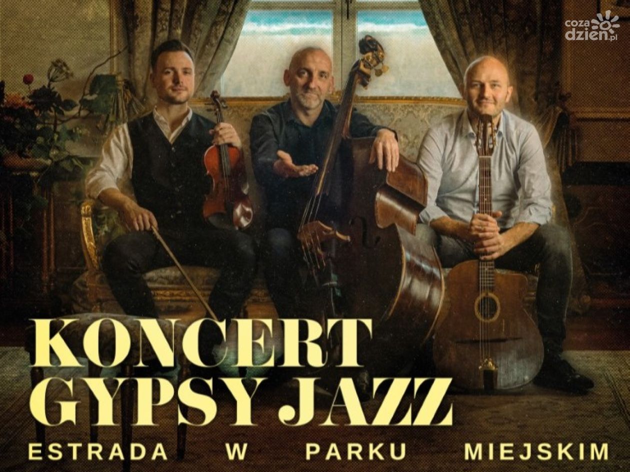 Mława. Marynata Gypsy Trio zagra w parku miejskim