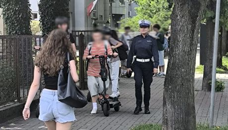 Mławska policja ma dość takich zdarzeń. Ruszyła z akcją "Bezpieczna hulajnoga" 