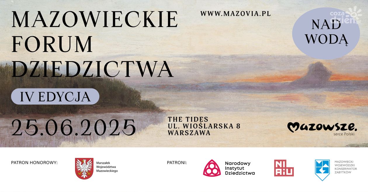 W środę IV edycję Mazowieckiego Forum Dziedzictwa