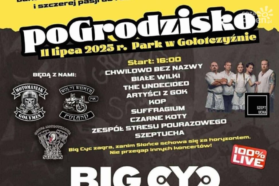Gołotczyzna szykuje dwudniowy Festiwal Latawców: Big Cyc gwiazdą "poGrodziska"!