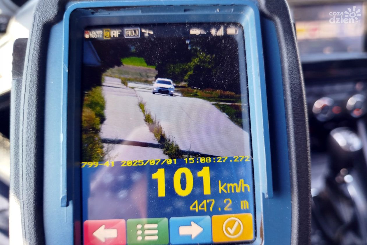 Jechali 101 km/h w terenie zabudowanym. Surowe kary i utrata prawa jazdy