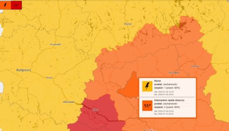 IMGW ostrzega: Nadchodzą burze, a po nich intensywne ulewy. Wydano alert 2. stopnia