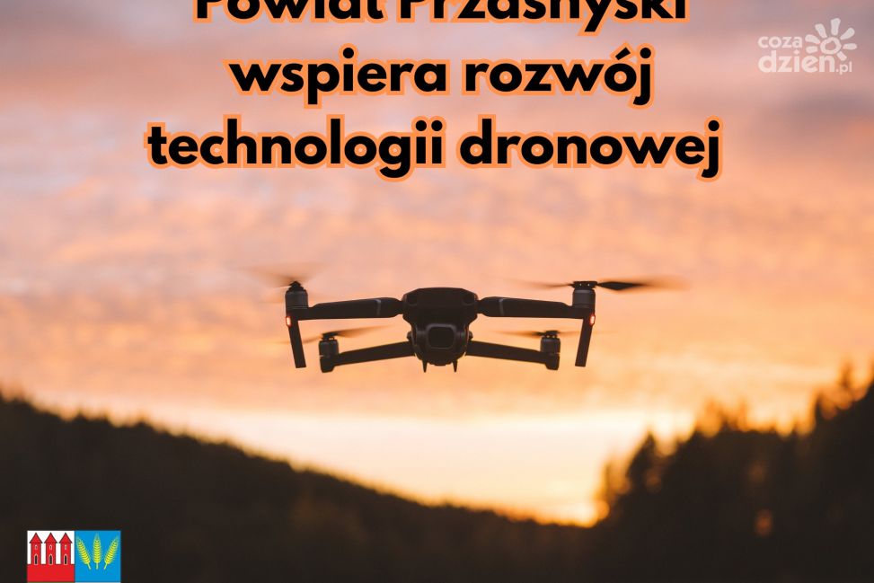 Powiat przasnyski stawia na drony - innowacyjny projekt z potencjałem dla regionu