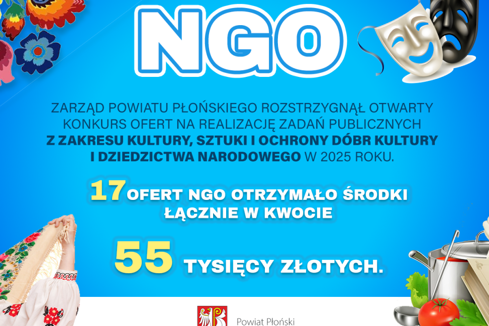 Powiat płoński wsparł NGO 