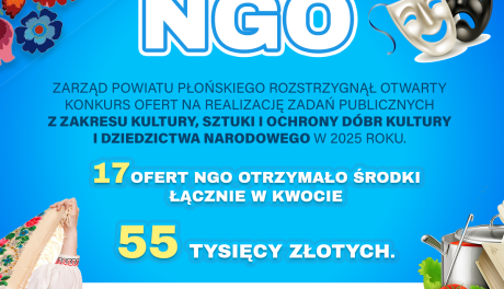 Powiat płoński wsparł NGO 