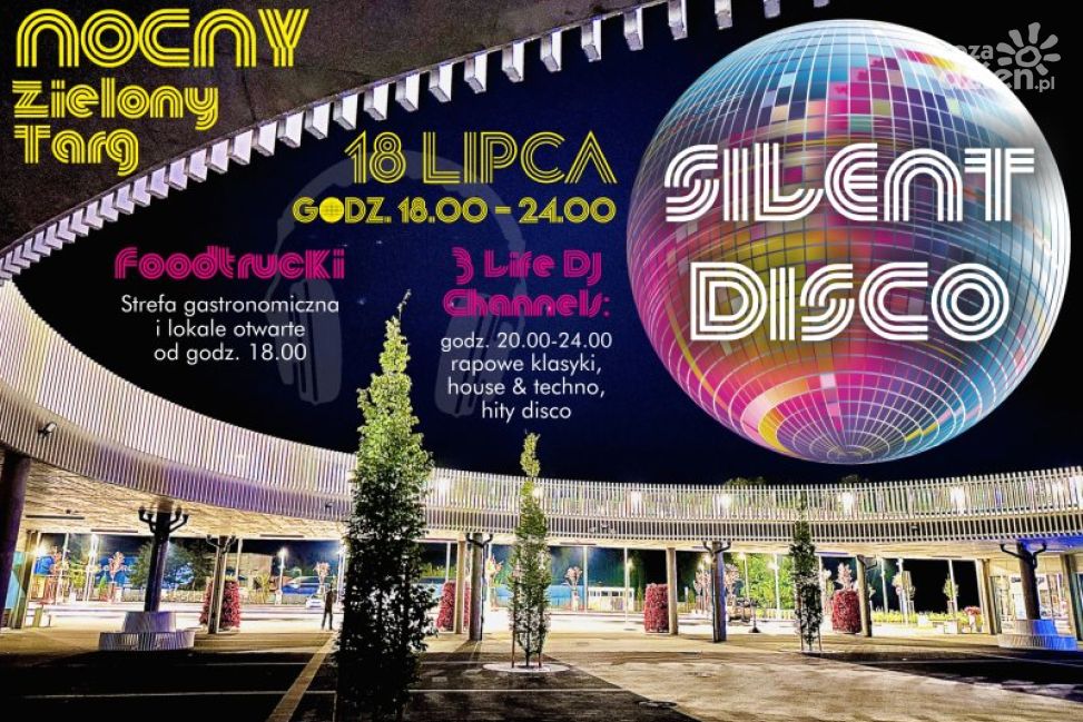 Wakacyjna impreza na Zielonym Targu - czekają food trucki i silent disco