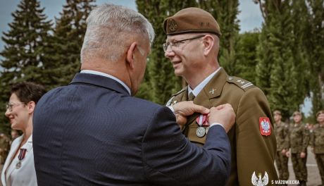 Uroczyste obchody święta 5 Mazowieckiej Brygady Obrony Terytorialnej w Ciechanowie