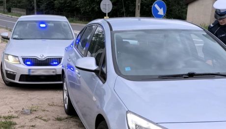 Mieszkańcy wskazali, policja sprawdziła. Czterech kierowców straciło prawo jazdy pod Strzegowem