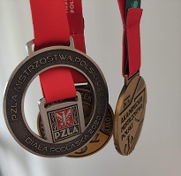 Damian Trzaska medal